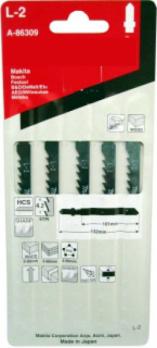 Пилки для лобзика "L 2" .(101 мм, толстые материалы) 5 шт.